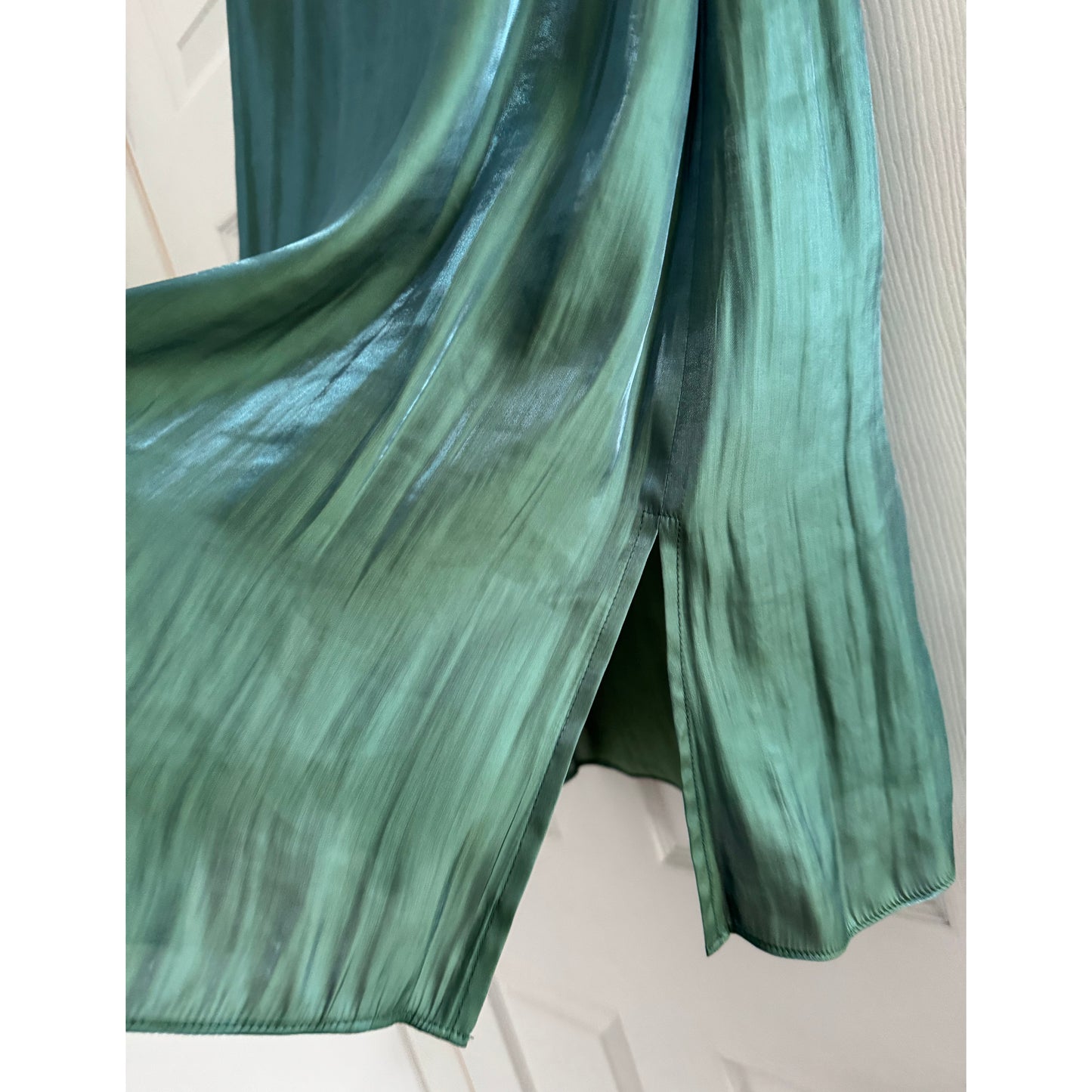 Smythe "Diaphanous" Skirt in Green, size Small (fits XS/S)