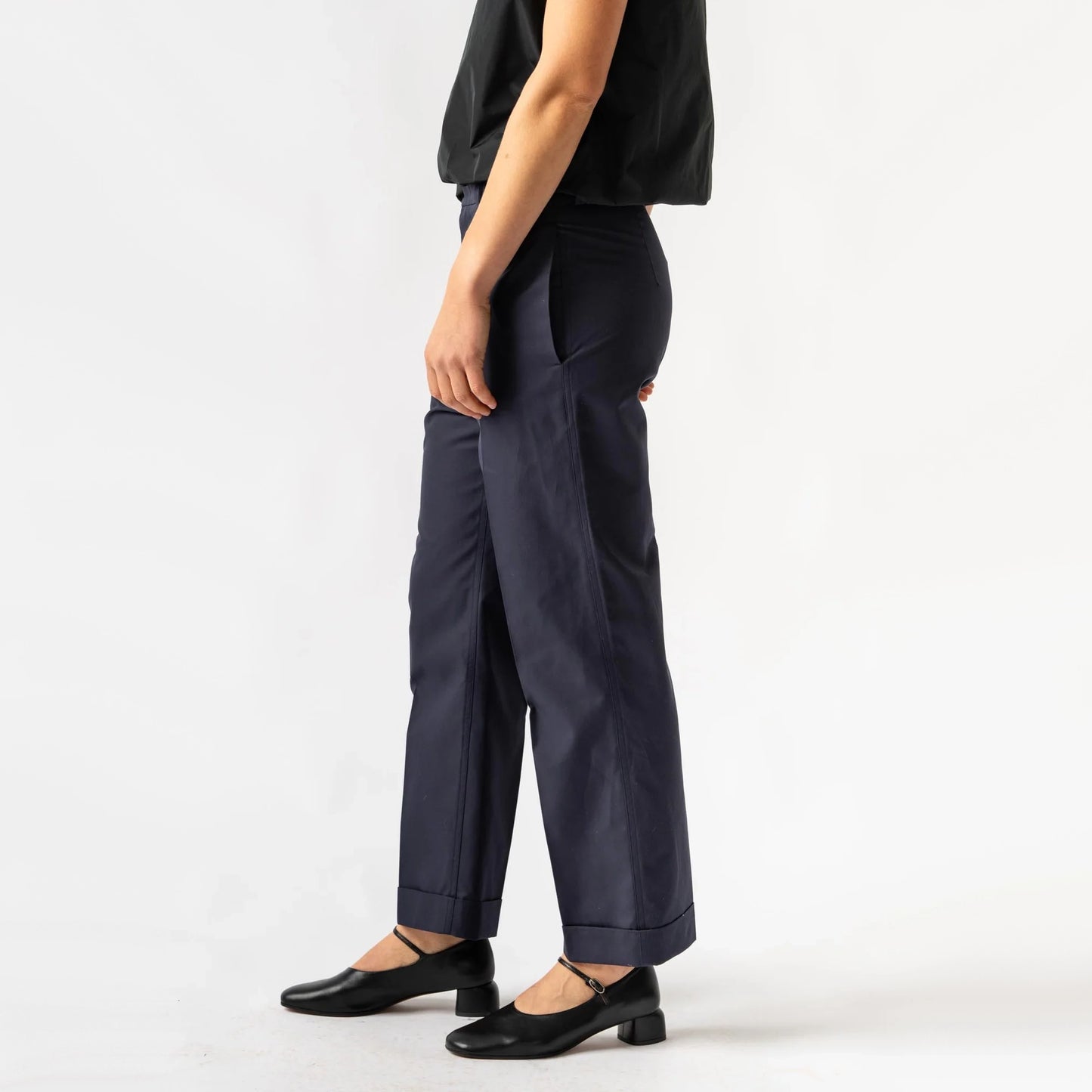 Sofie D'Hoore "Paul" Cotton Pant in Navy, size 38