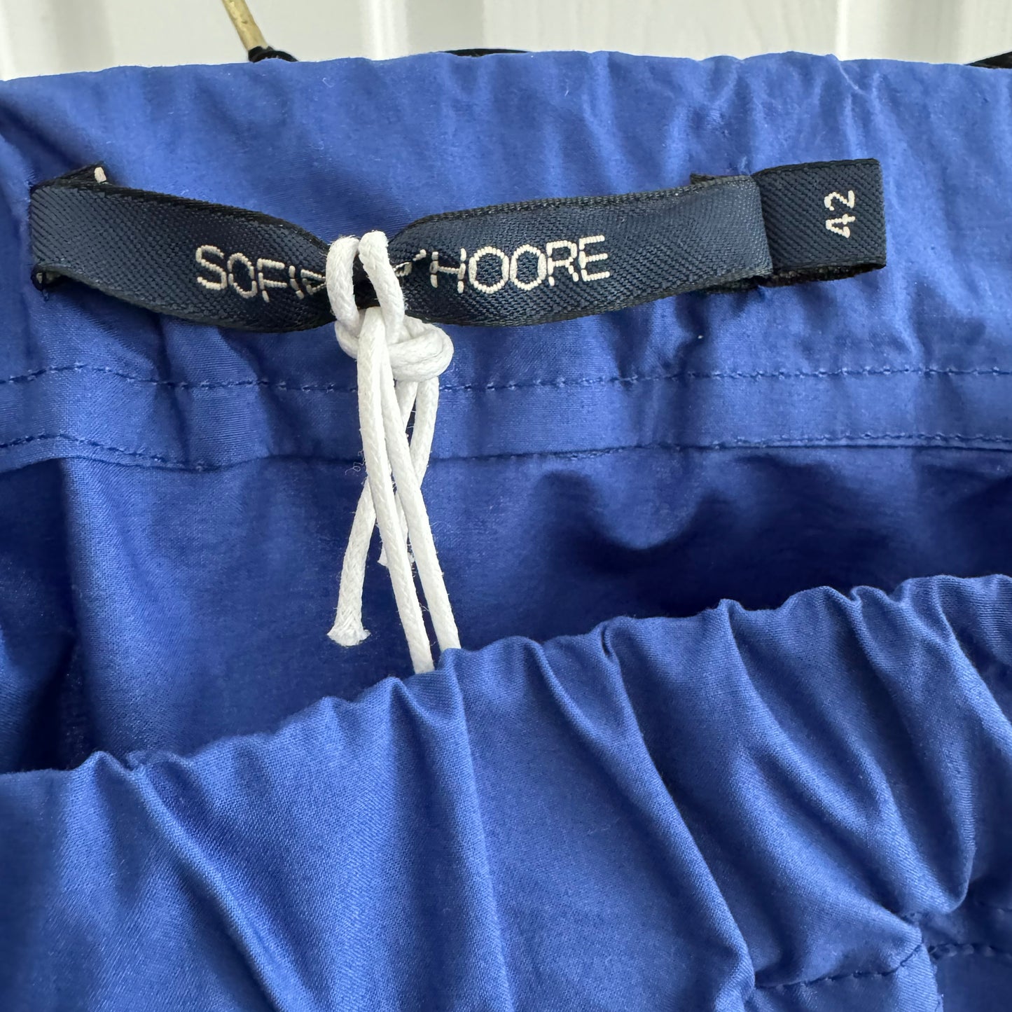 Sofie D'Hoore "Sacramento" Skirt in Blue/Grey, size 42