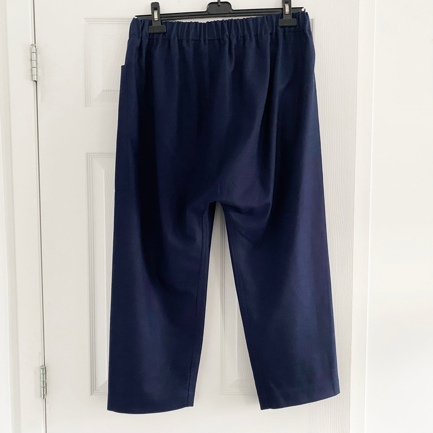 Sofie D'Hoore "Punch" Wool Pant in Ink Blue, size 42