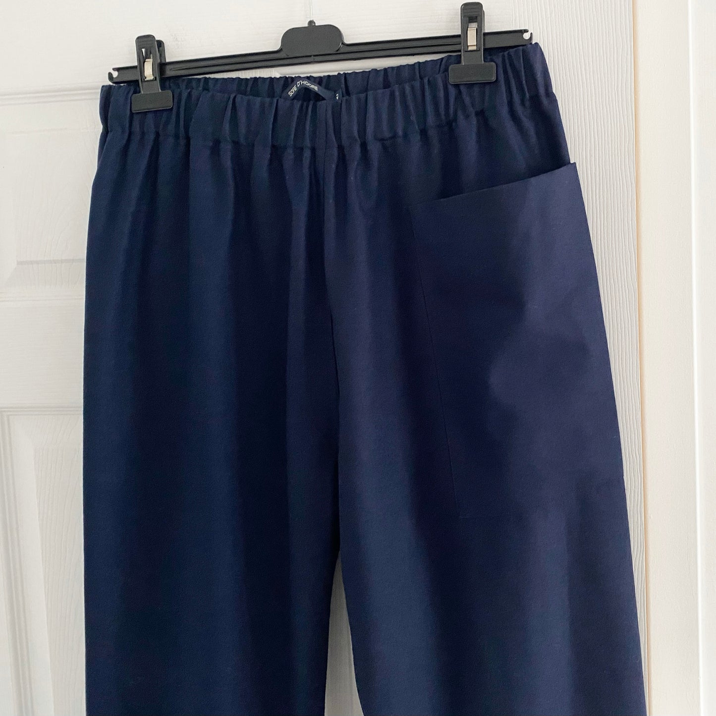 Sofie D'Hoore "Punch" Wool Pant in Ink Blue, size 42