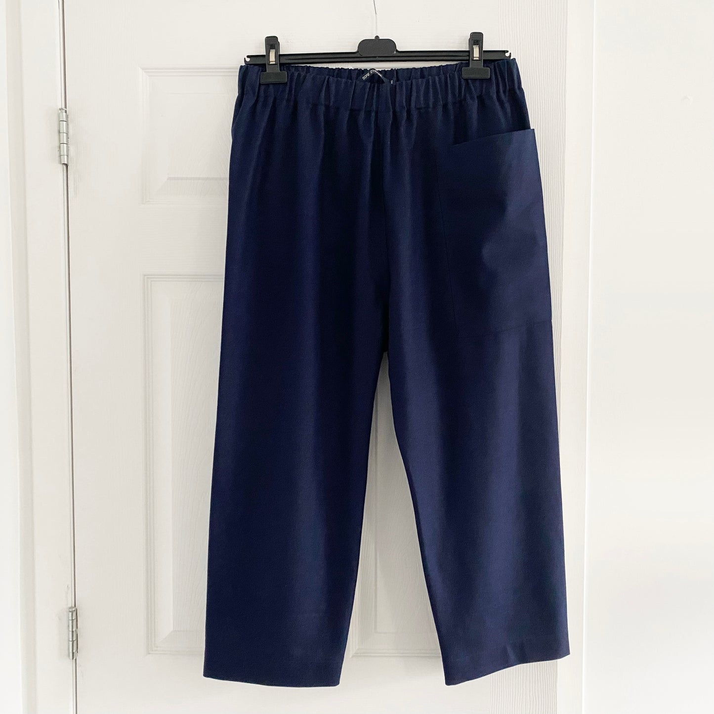 Sofie D'Hoore "Punch" Wool Pant in Ink Blue, size 42