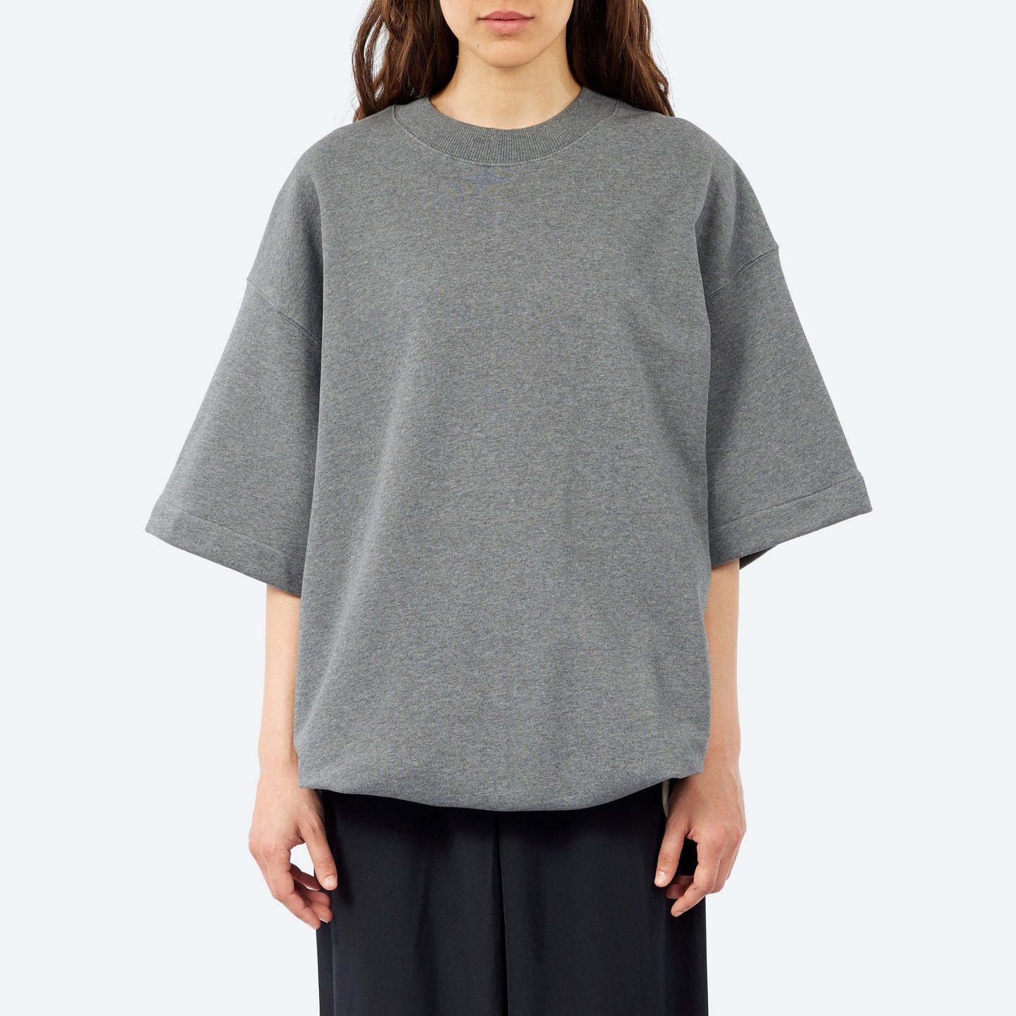 Sofie D'Hoore "Thrive" Tunic in Heather Grey, size 34 (XS but super oversize).