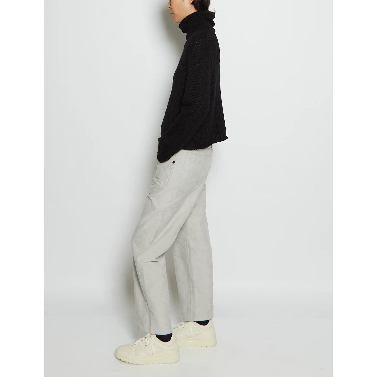 Sofie D'Hoore "Paddock" Velvet Pants in Mastic, size 38