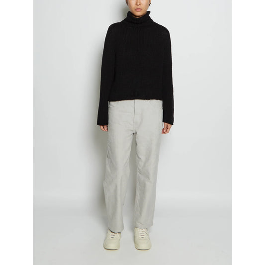 Sofie D'Hoore "Paddock" Velvet Pants in Mastic, size 38