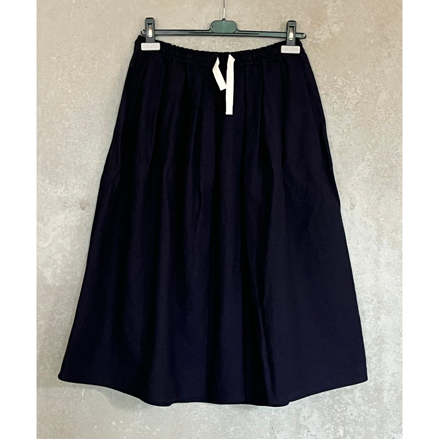 Sofie D'hoore "Scully" Wool Skirt in Navy, size 36 (fits like size small)