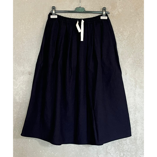 Sofie D'hoore "Scully" Wool Skirt in Navy, size 36 (fits like size small)