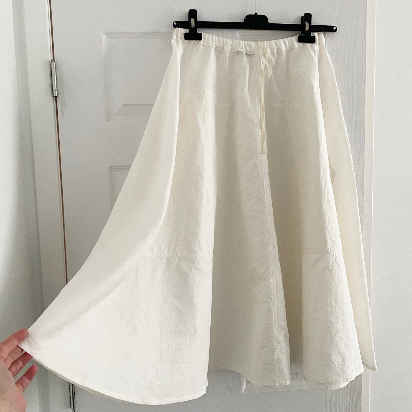 Sofie D'Hoore "Scout" Skirt in Off White, size 38 (fits like a size 4/6)