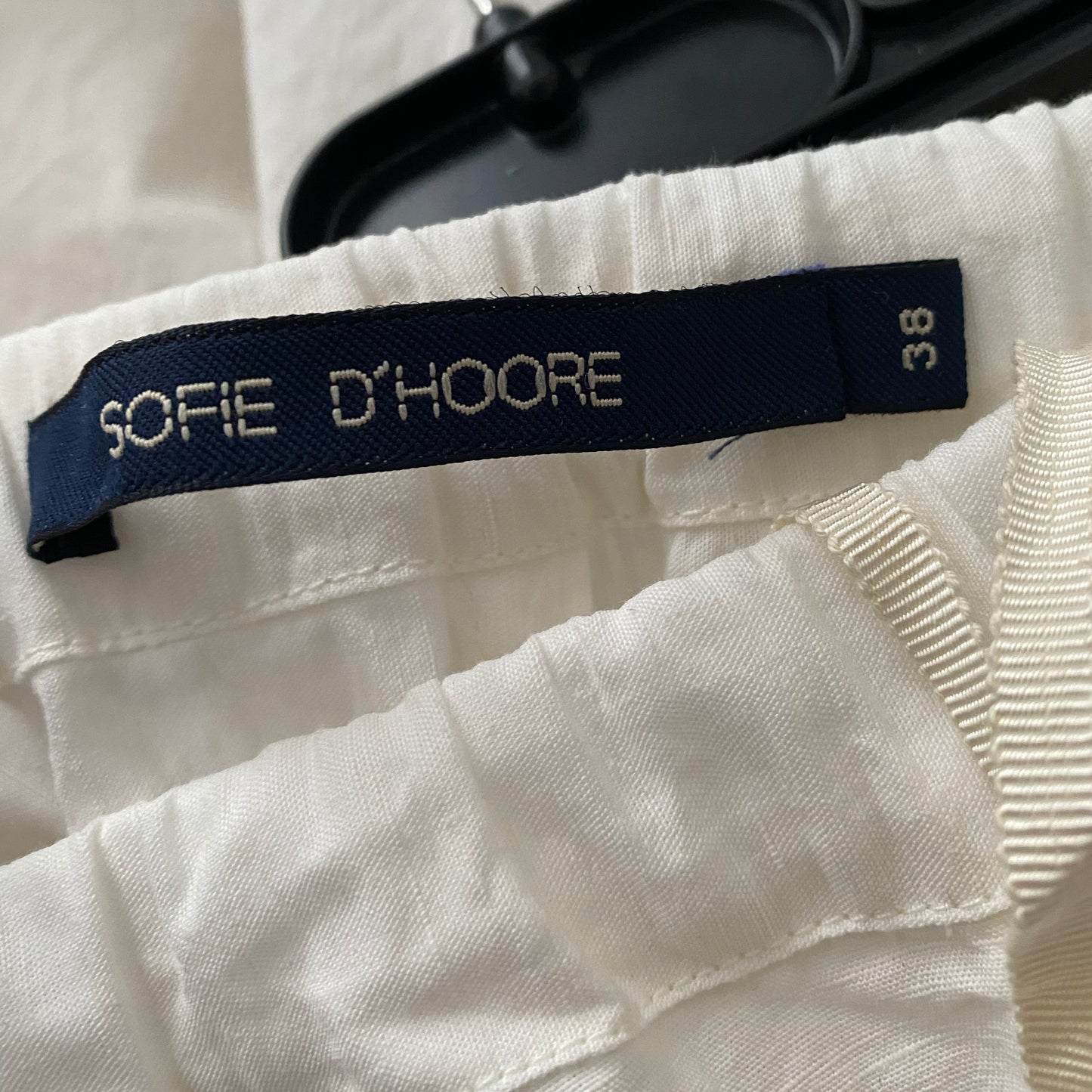 Sofie D'Hoore "Scout" Skirt in Off White, size 38 (fits like a size 4/6)