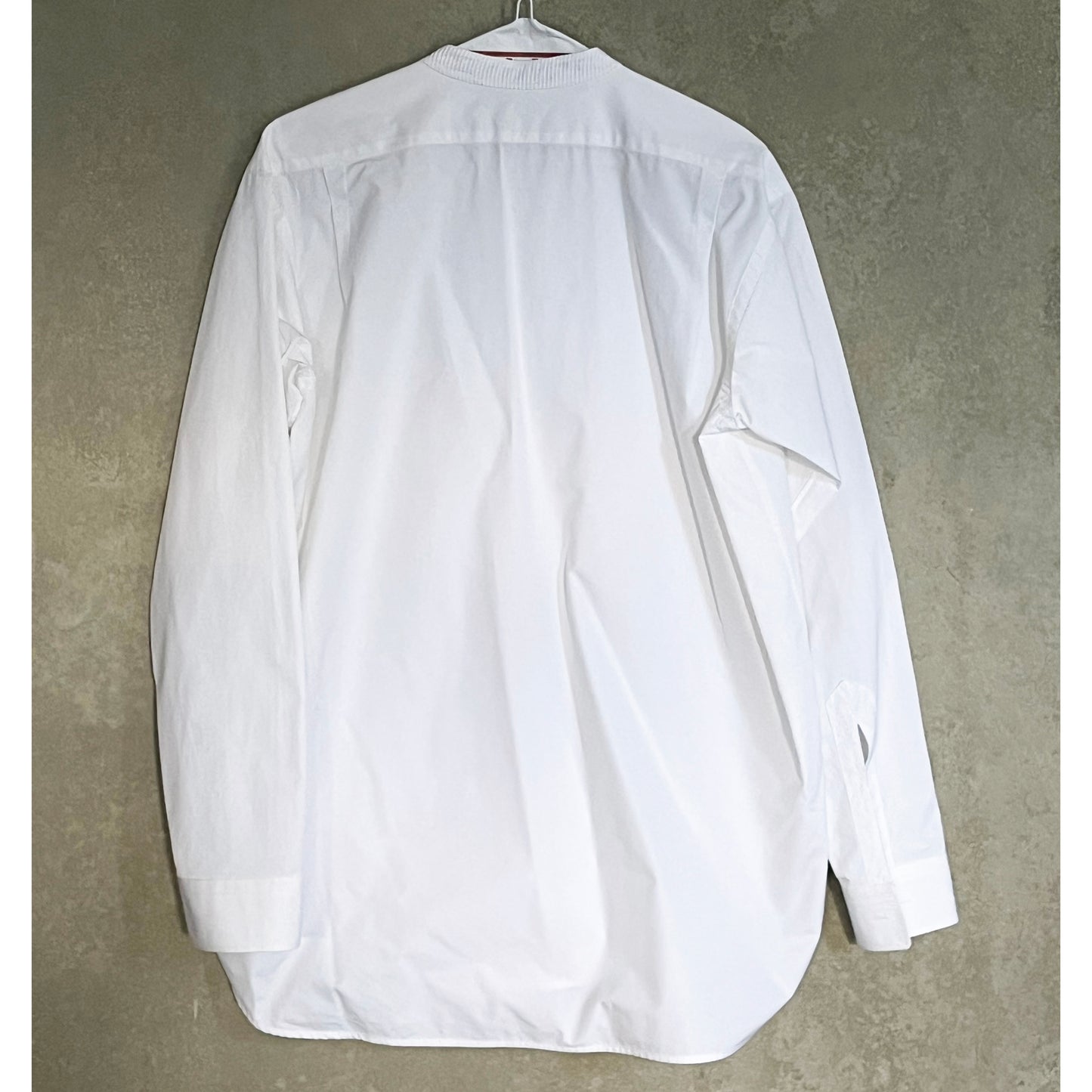Sofie D'Hoore White Tuxedo Shirt, size 38 (like US size 6)