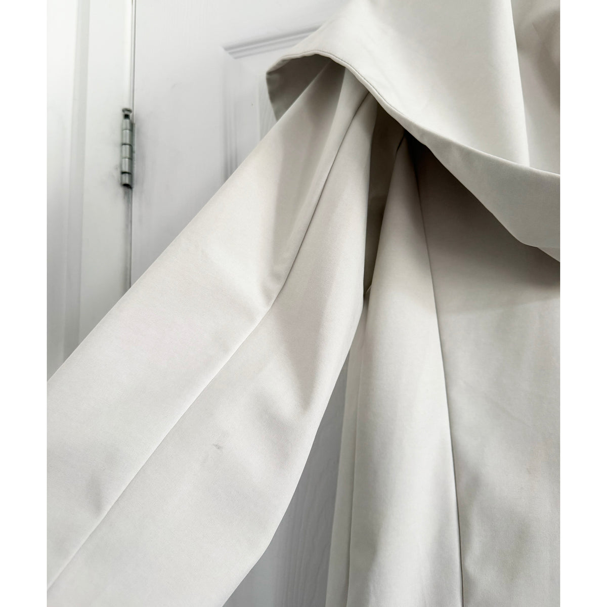 Stefanel Hooded Jacket in Ivory, size Large