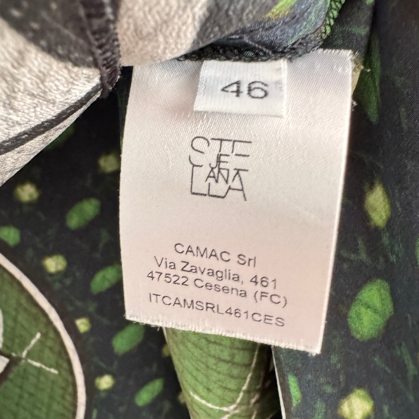 Stella Jean Printed Silk Tunic and Pants Set, size 46IT (fits like an 8US)