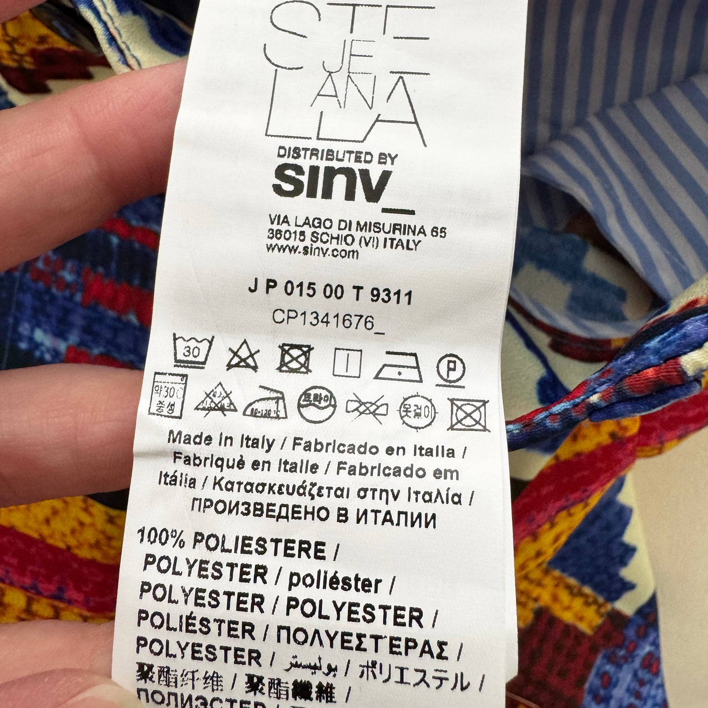 Stella Jean Printed Wide Leg Pants, size 46IT (fits like a size 8 ish)