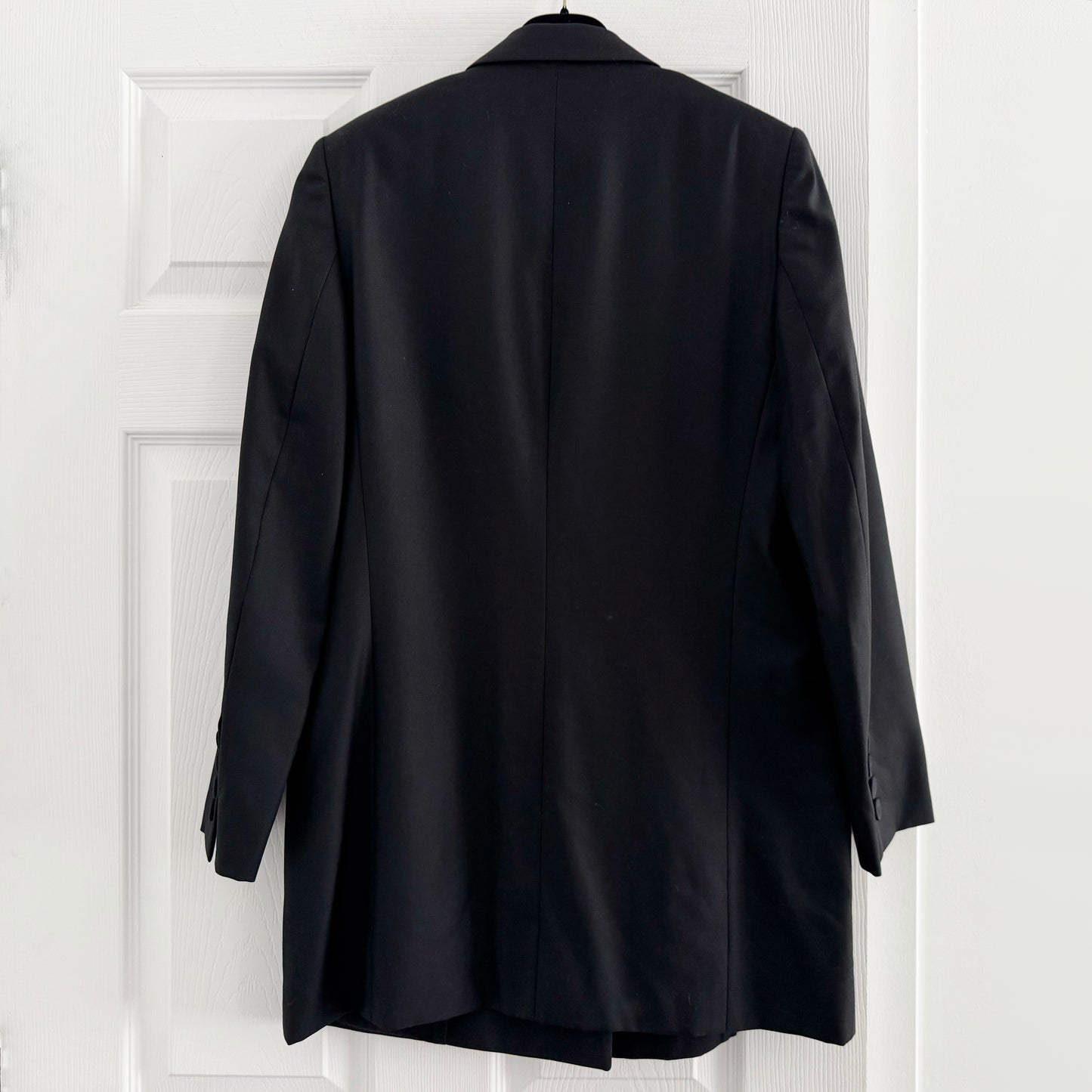 Stella McCartney Long Black Tuxedo Blazer, size 40IT (fits like size 2/4)