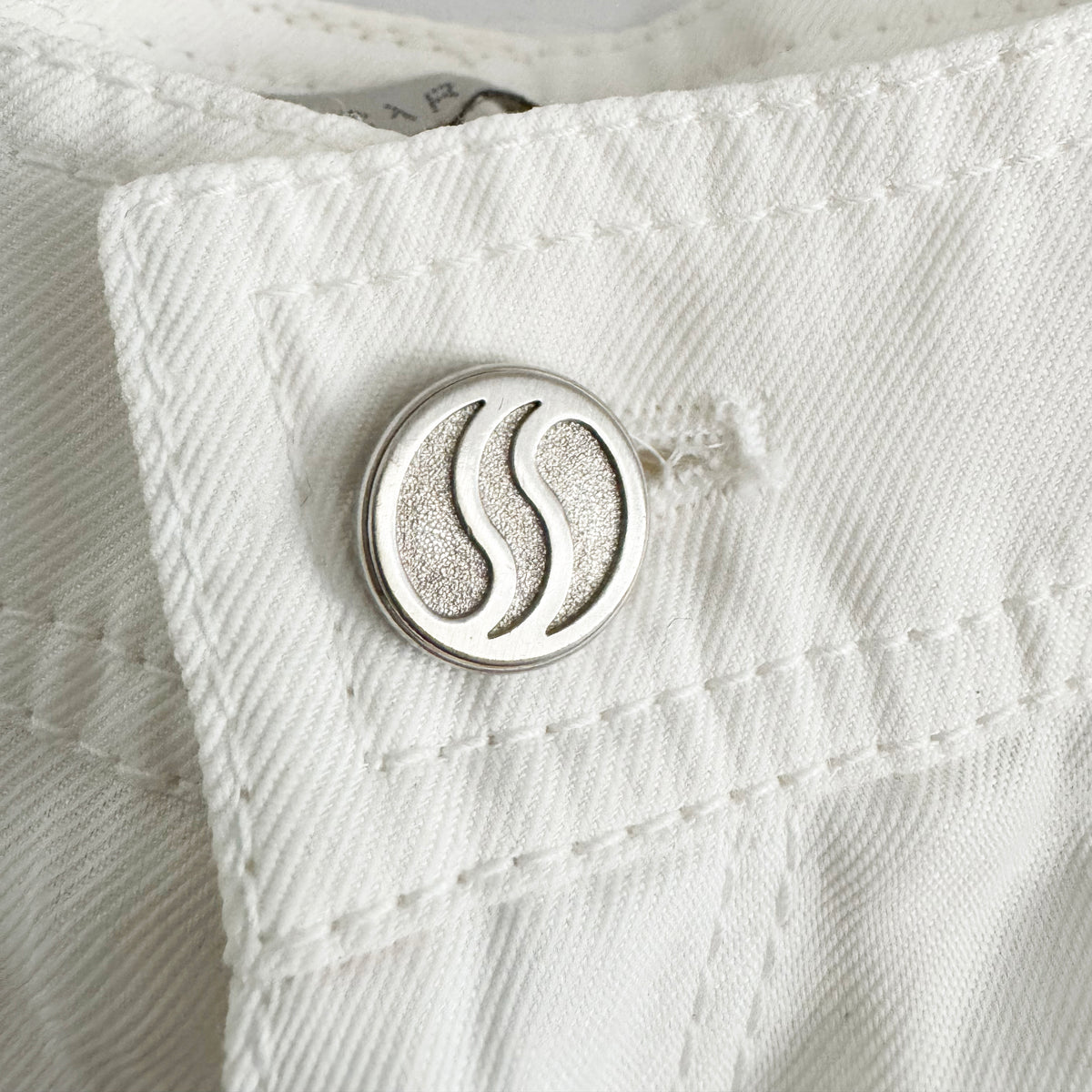 Stella McCartney High Waisted White Pants, size 40IT