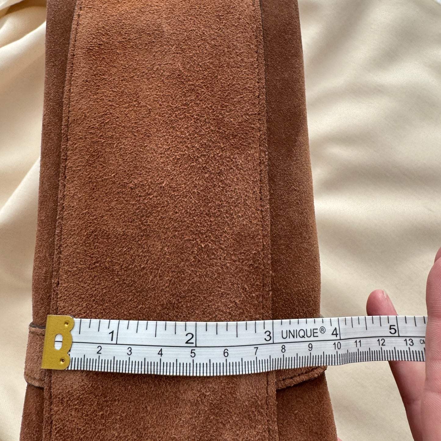 Strathberry "Kite" Hobo in Tan Suede