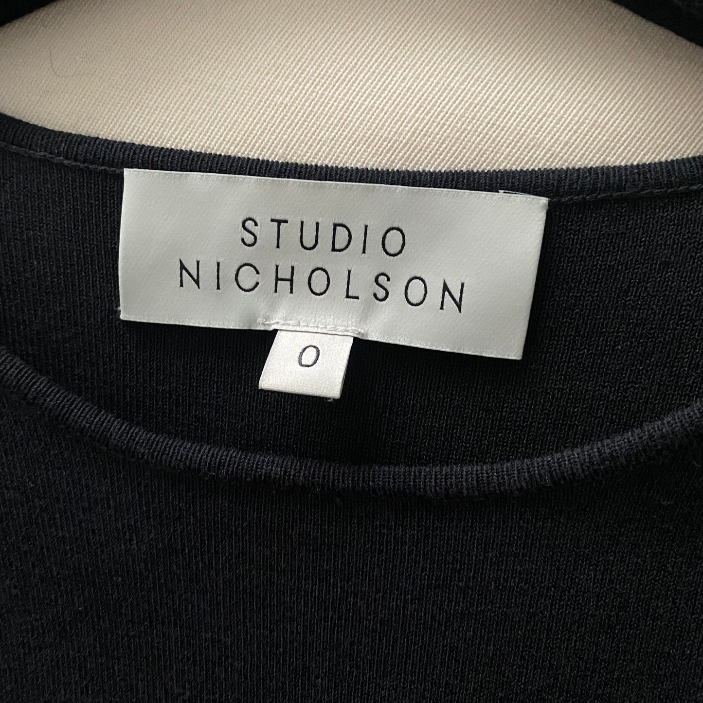 Studio Nicholson "Arram" Knit Dress in Darkest Navy, size 0 (XS)