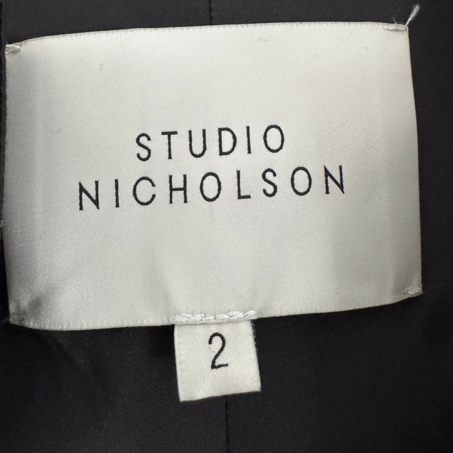 Studio Nicholson "Impala" Jacket in Black, size "2" (size Medium but fits like Large)