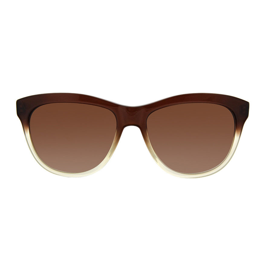 Oliver Peoples "Reigh" Brown Sunglasses