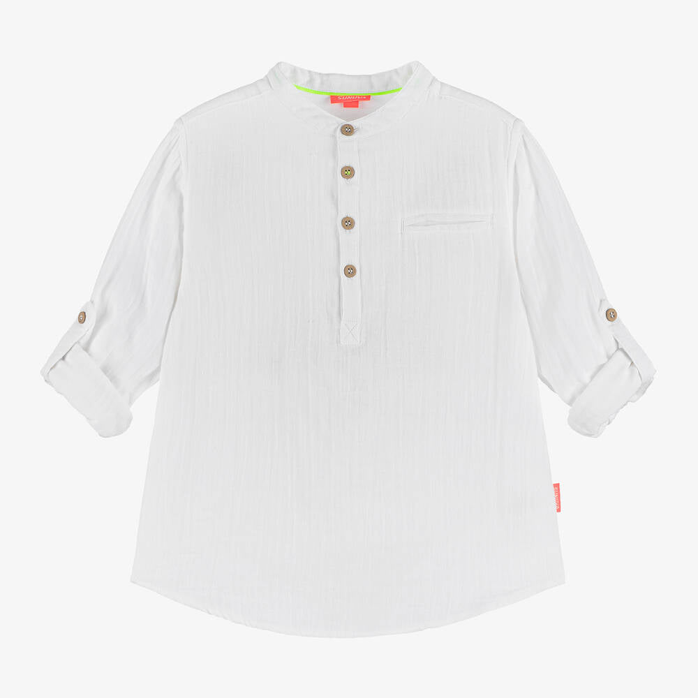 ** KIDS ** Sunuva White Shirt, size 5/6 years