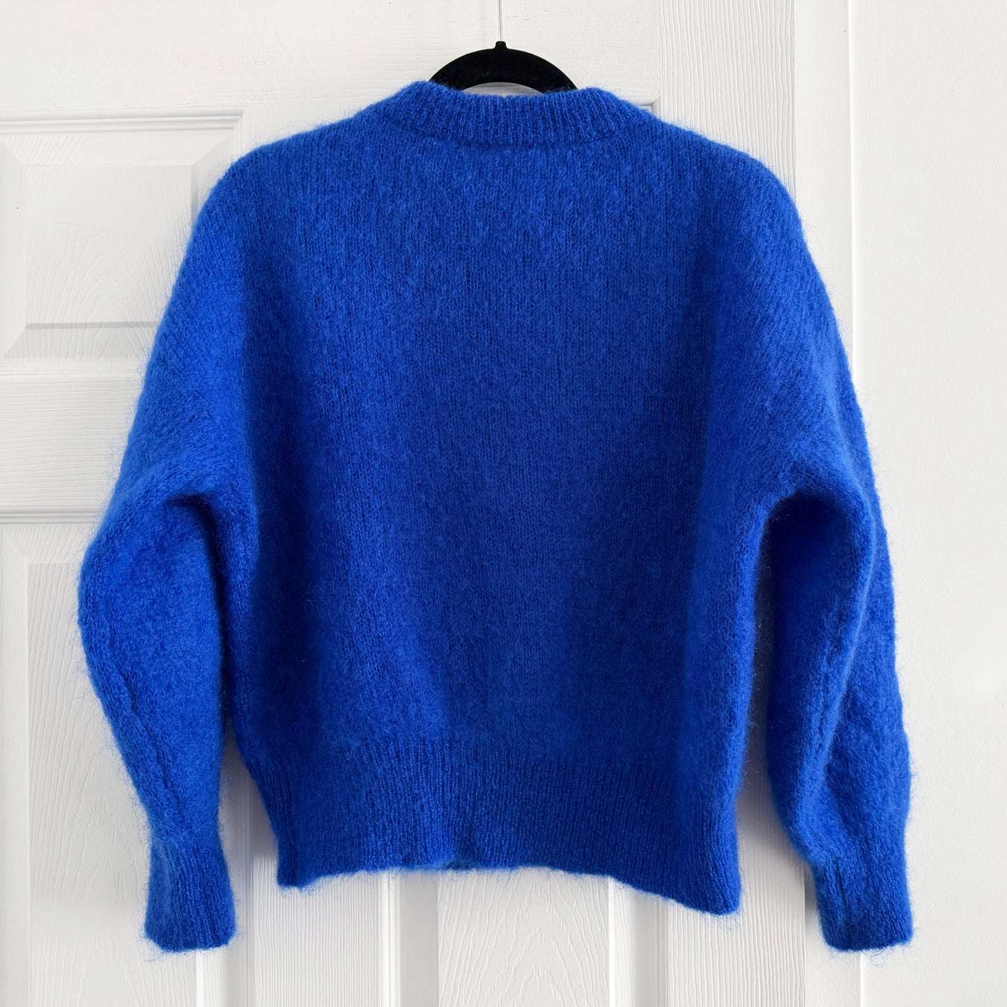 Surprise Paris "Jane" Mohair Sweater in Cobalt Blue, size "3" (S/M)