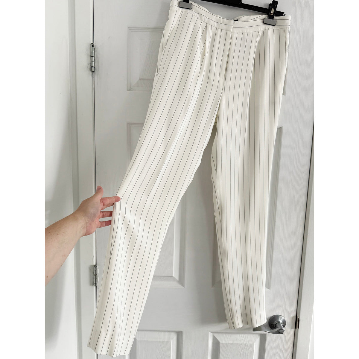 Thakoon Pinstripe Top and Pants Set, size 6