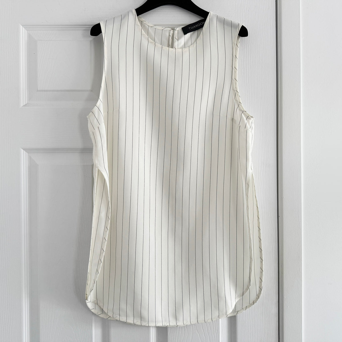 Thakoon Pinstripe Top and Pants Set, size 6