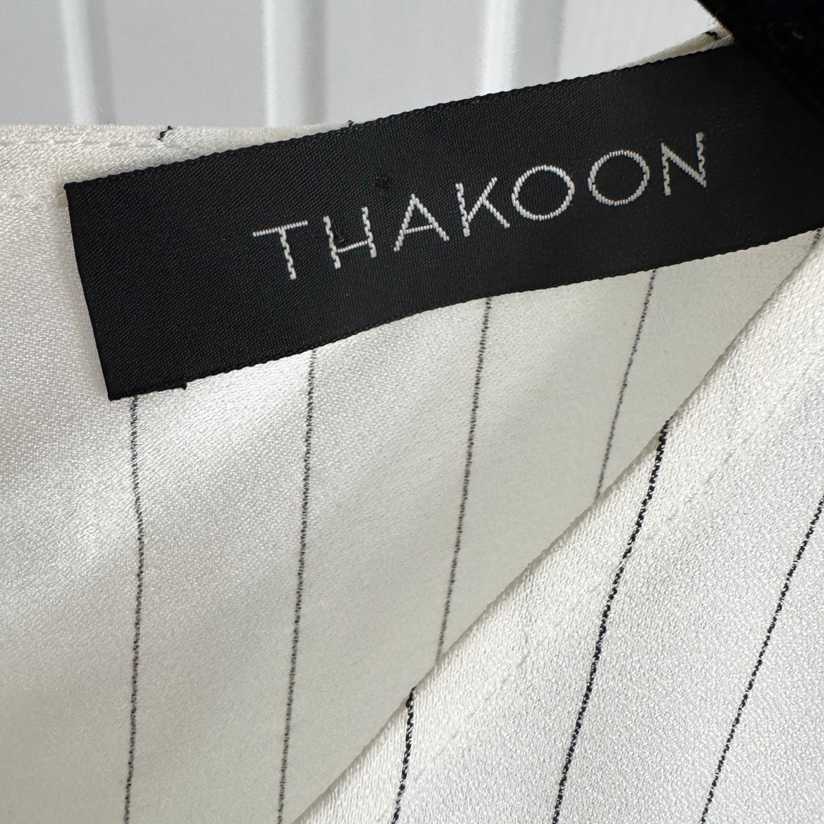Thakoon Pinstripe Top and Pants Set, size 6