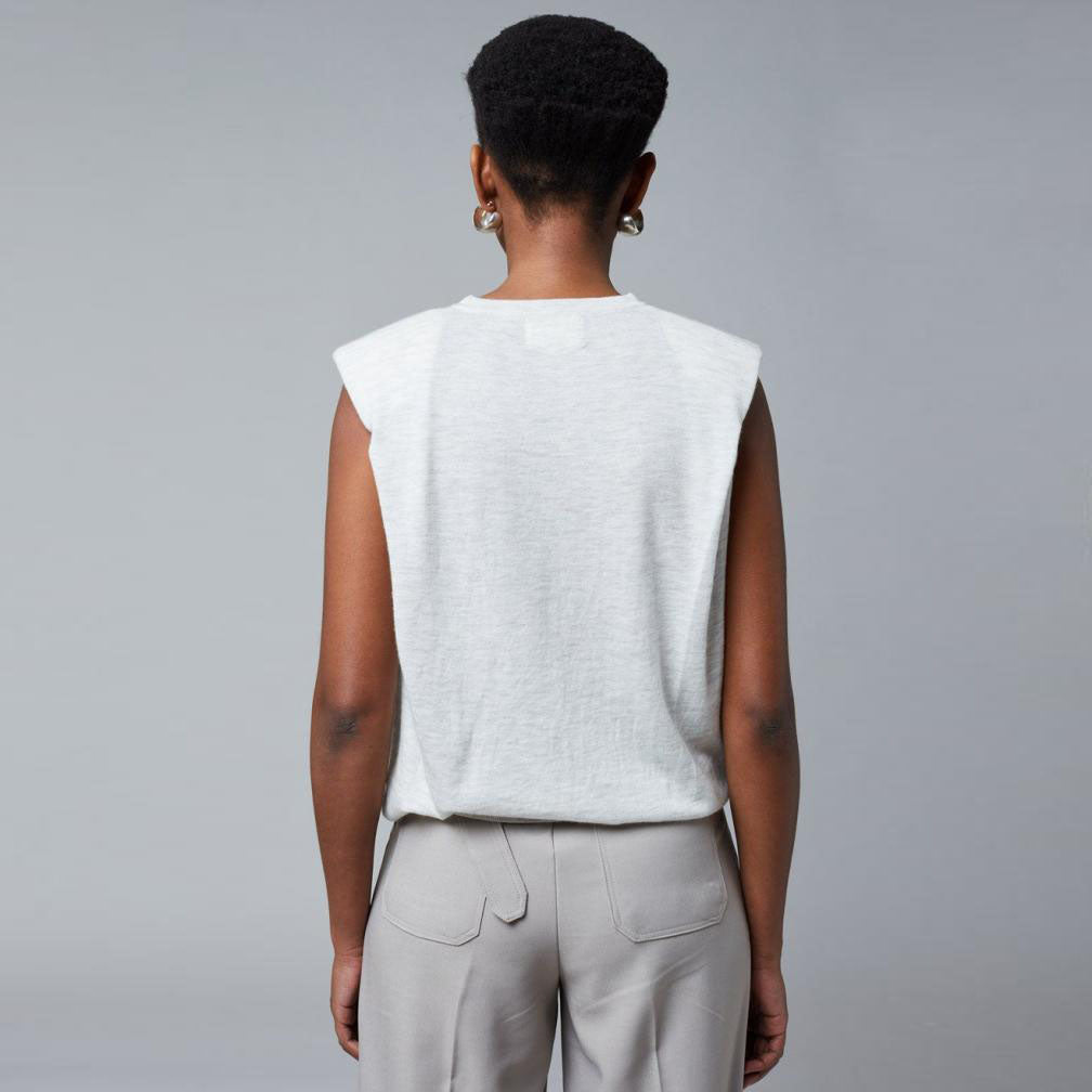 LouLou Studio Haut à épaules rembourrées « Prince », taille Small