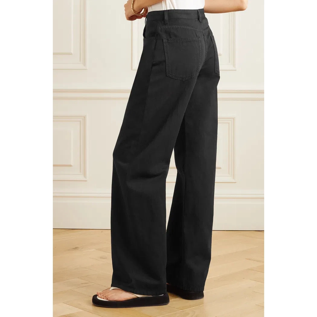 The Row "Eglitta" Jeans in Black, size 0