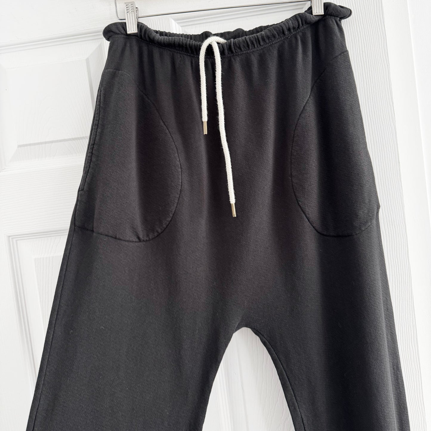 The Great "The Jogger" Sweatpants in Faded Black, size "1" (fits S-M)