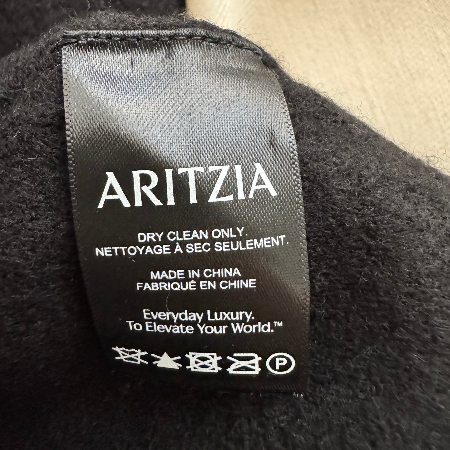 The Group (Aritzia) "Neutra" Wool Sweater in Black, size Small (Fits S/M)