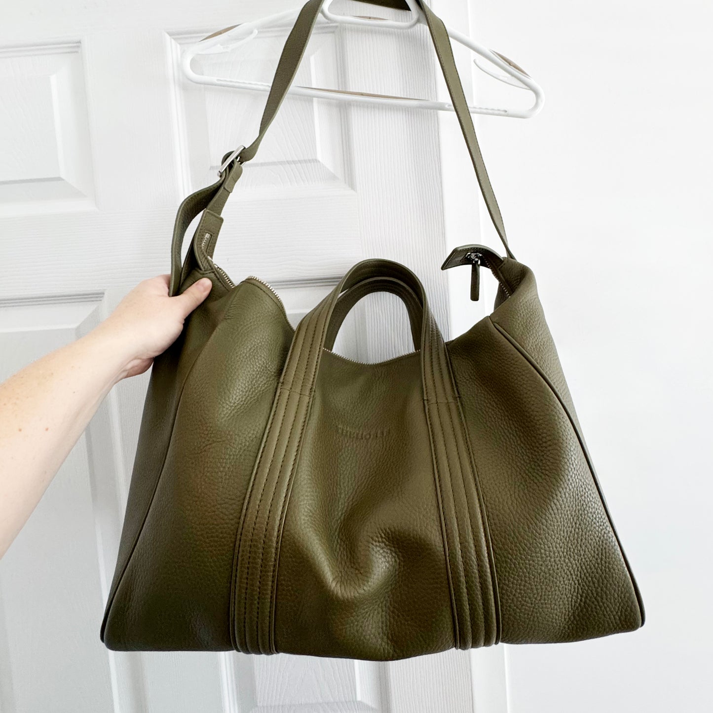 The Horse "Aries" Duffle Bag in Green