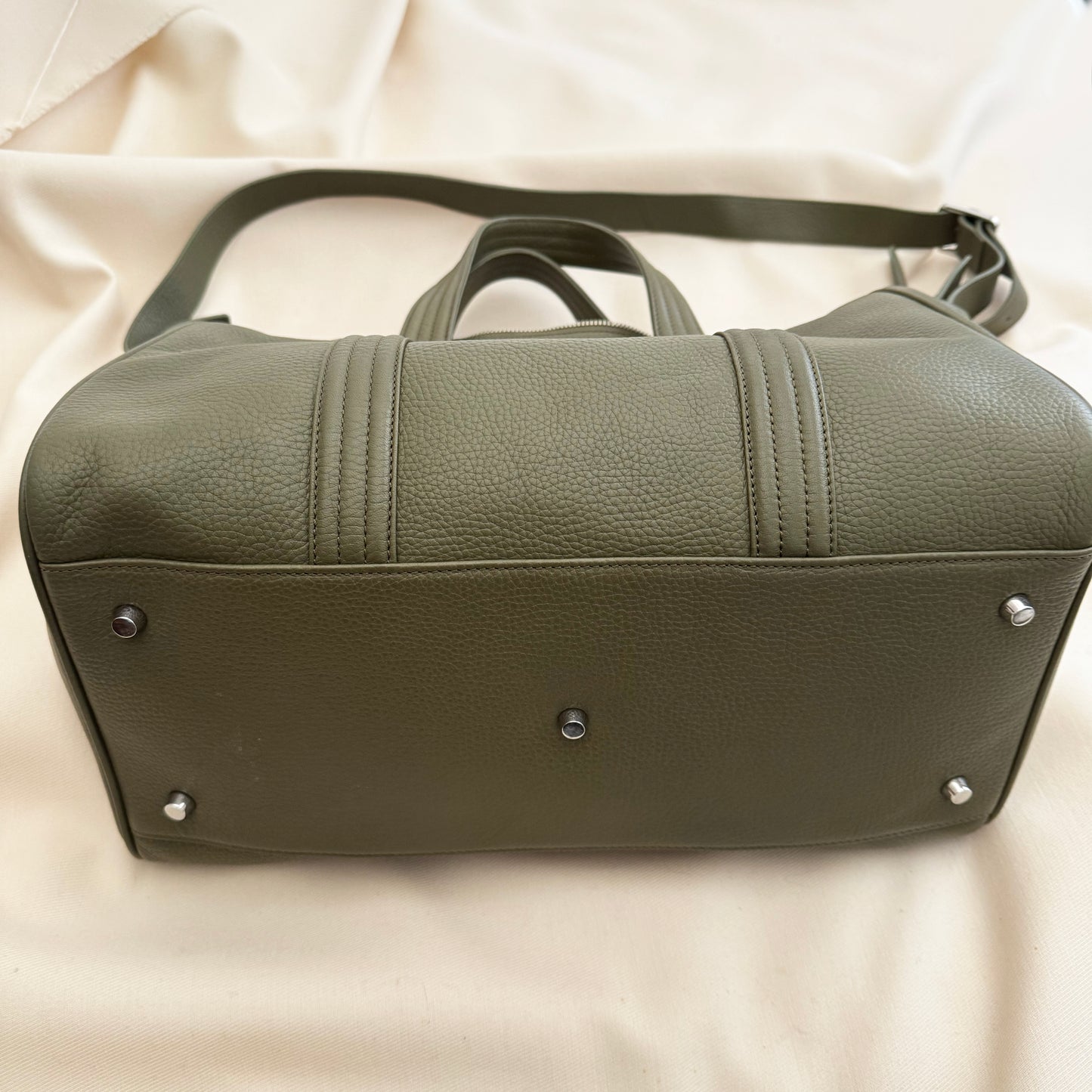 The Horse "Aries" Duffle Bag in Green