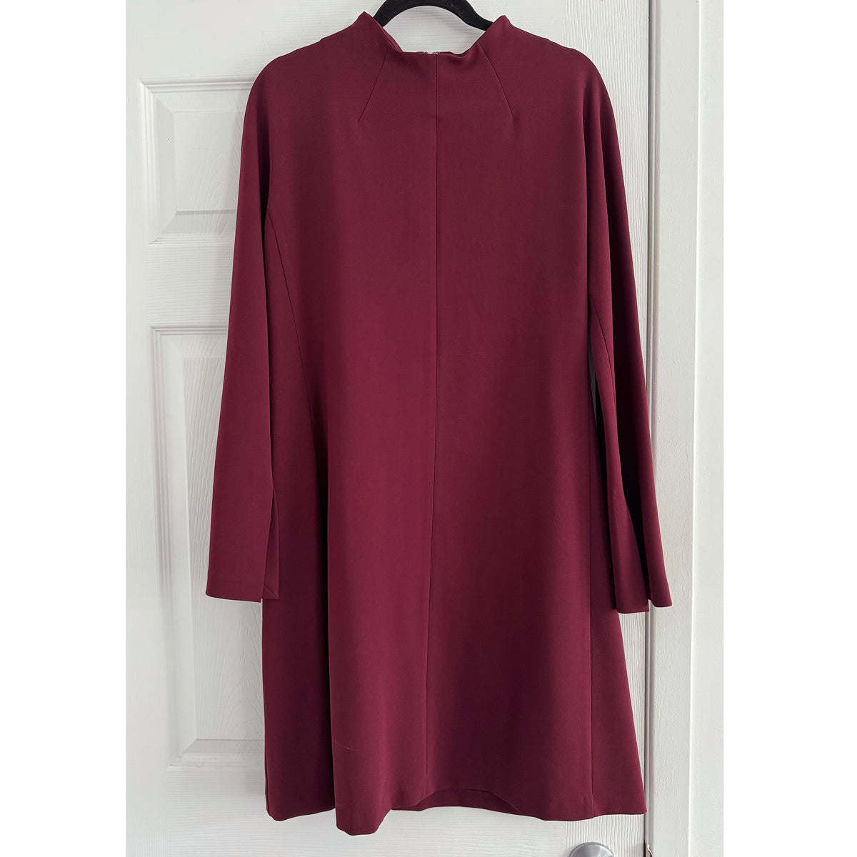 Theory "Dolman" Shift Dress in Burgundy, size 12