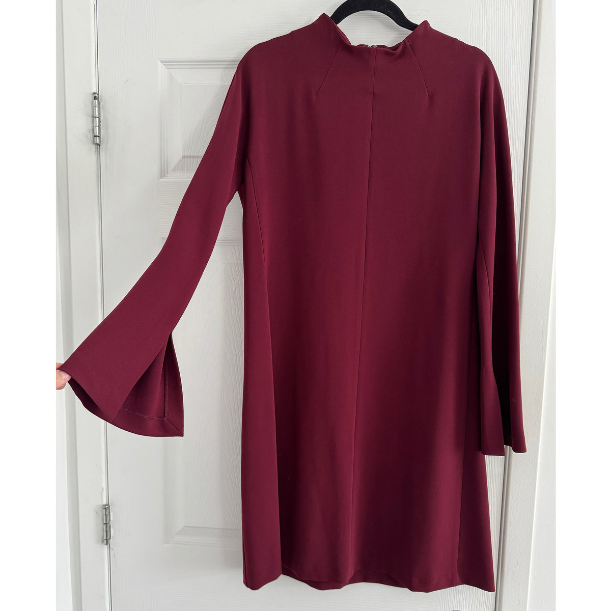Theory "Dolman" Shift Dress in Burgundy, size 12
