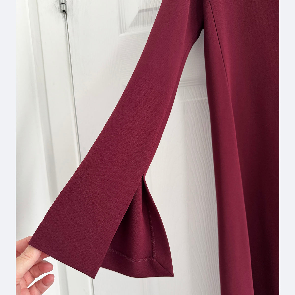 Theory "Dolman" Shift Dress in Burgundy, size 12