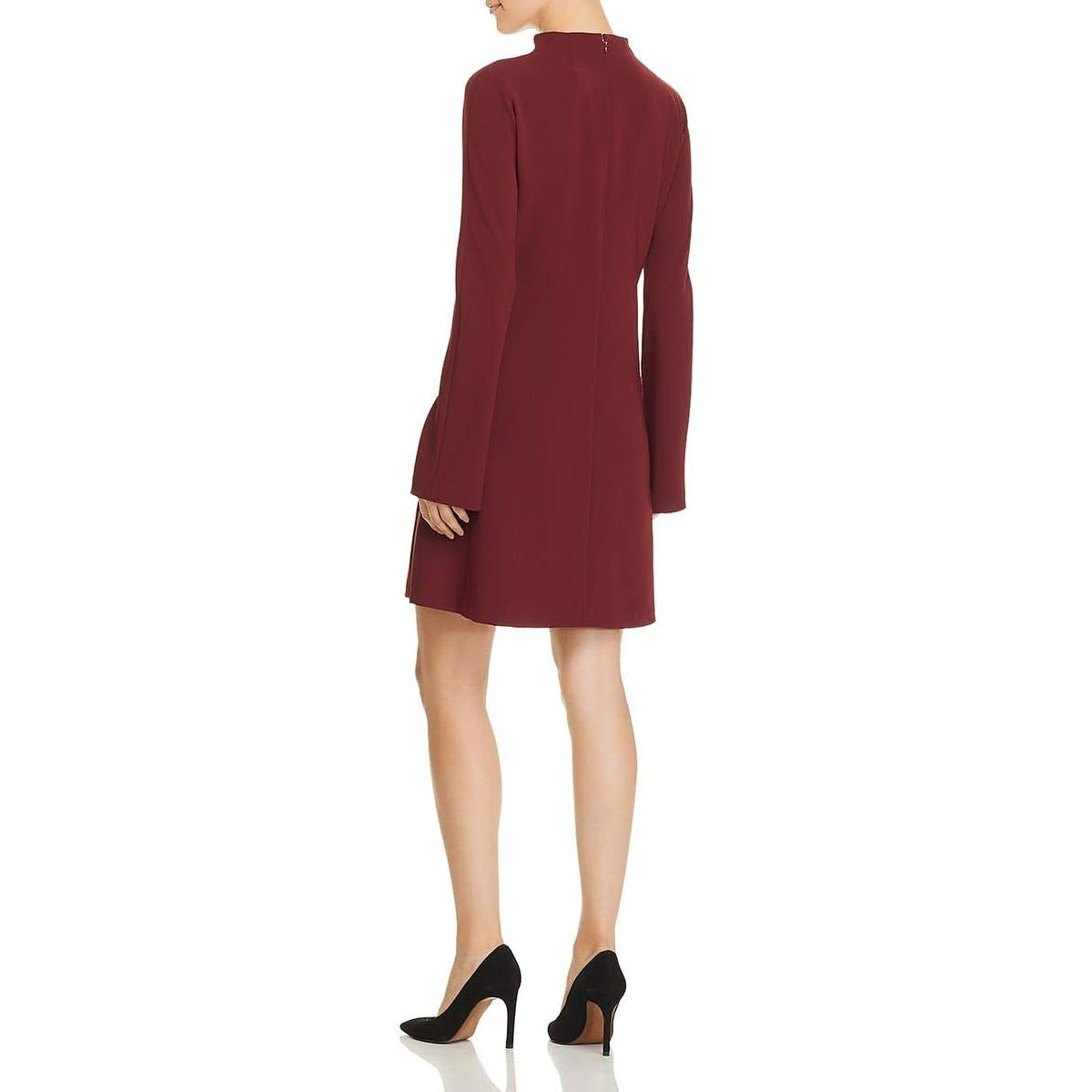 Theory "Dolman" Shift Dress in Burgundy, size 12