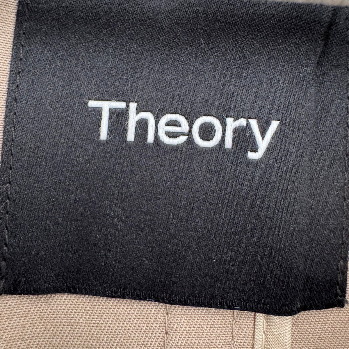 Theory Oversize Double Breasted Trench Coat, size Medium
