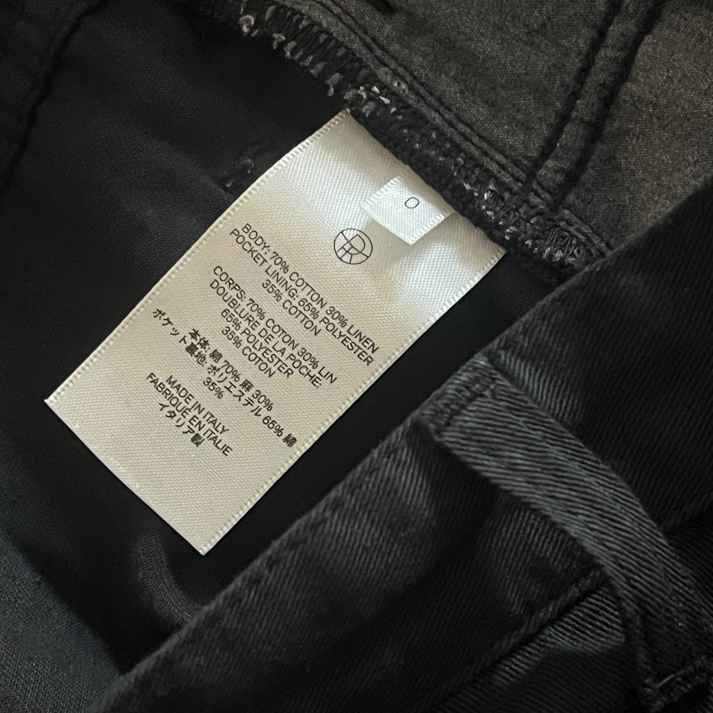 The Row "Eglitta" Jeans in Black, size 0