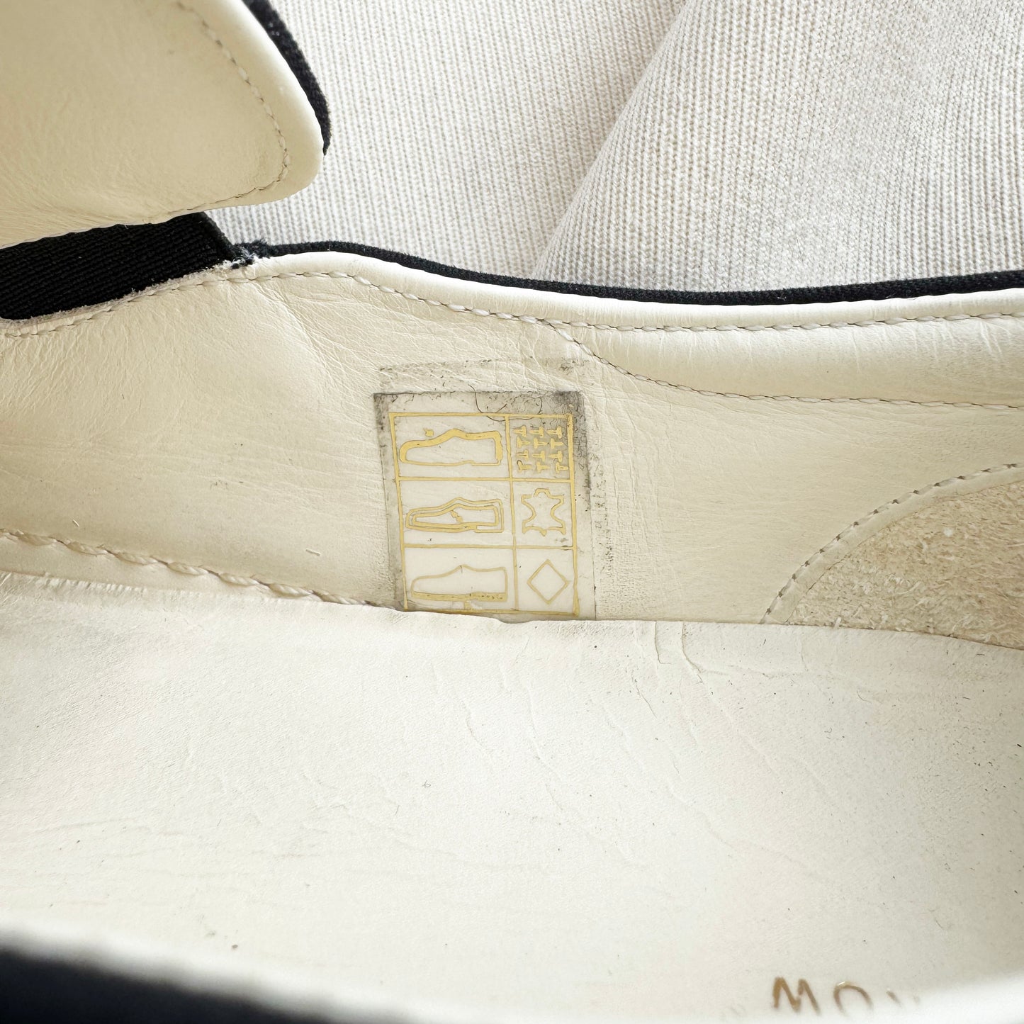 The Row Slip on Canvas Sneakers in Black, size 38.5