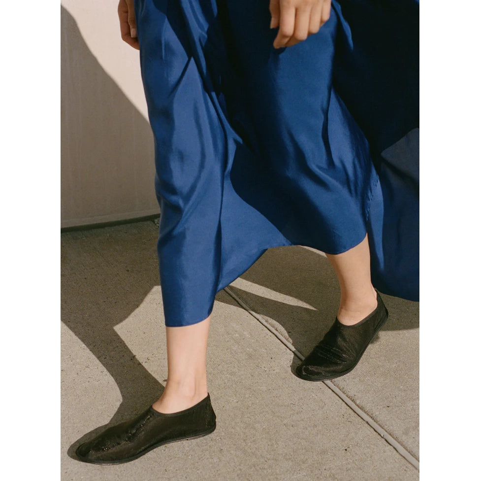 The Row Sock Flats in Black, size 38