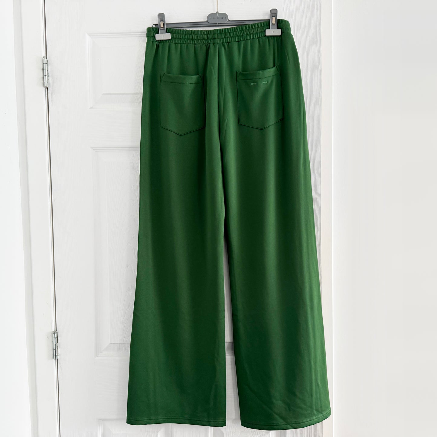 The Upside "When in Roma Holiday" Track Pant in Green, size Medium