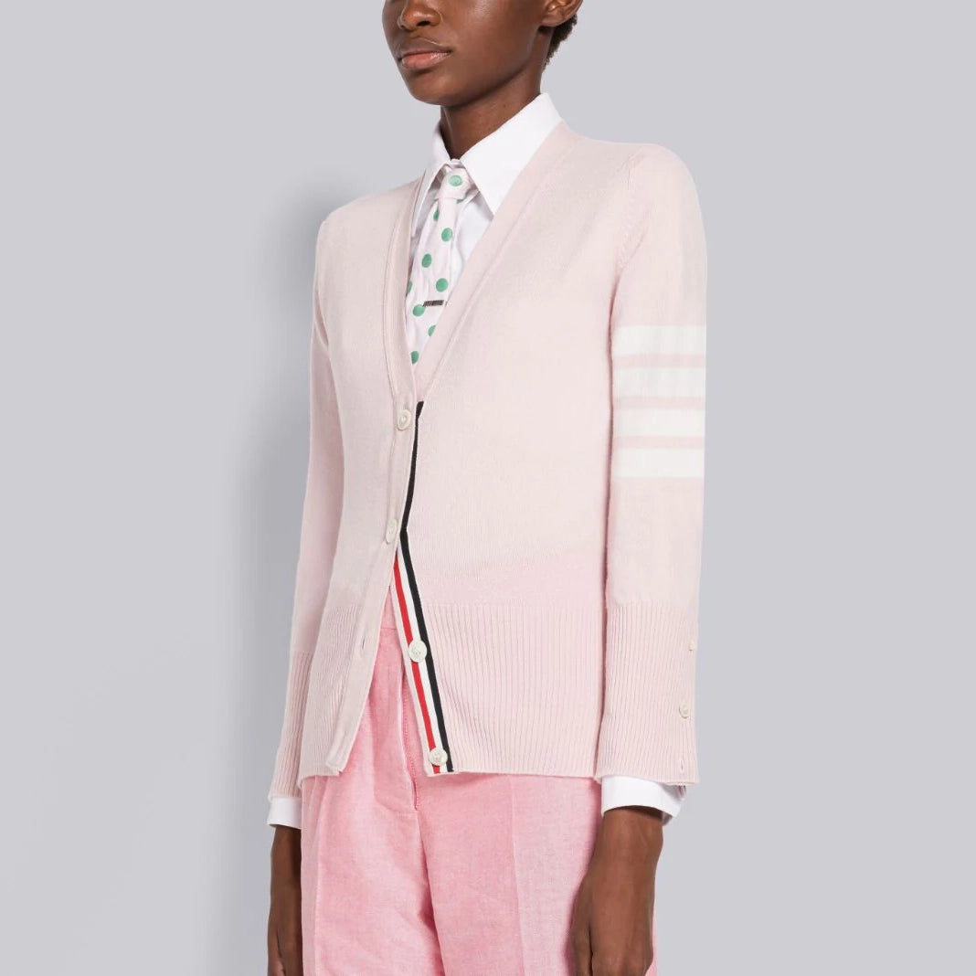 Thom Browne Pink Cashmere Cardigan, size 42 (fits like size Small)