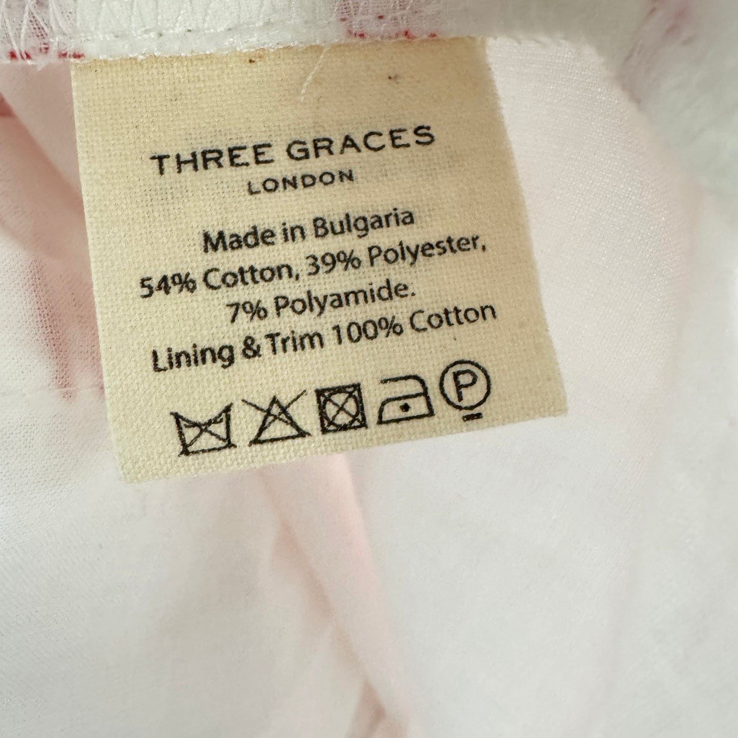 Three Graces "Soleil" Dress in Graduated Stripe, size 4US/8UK