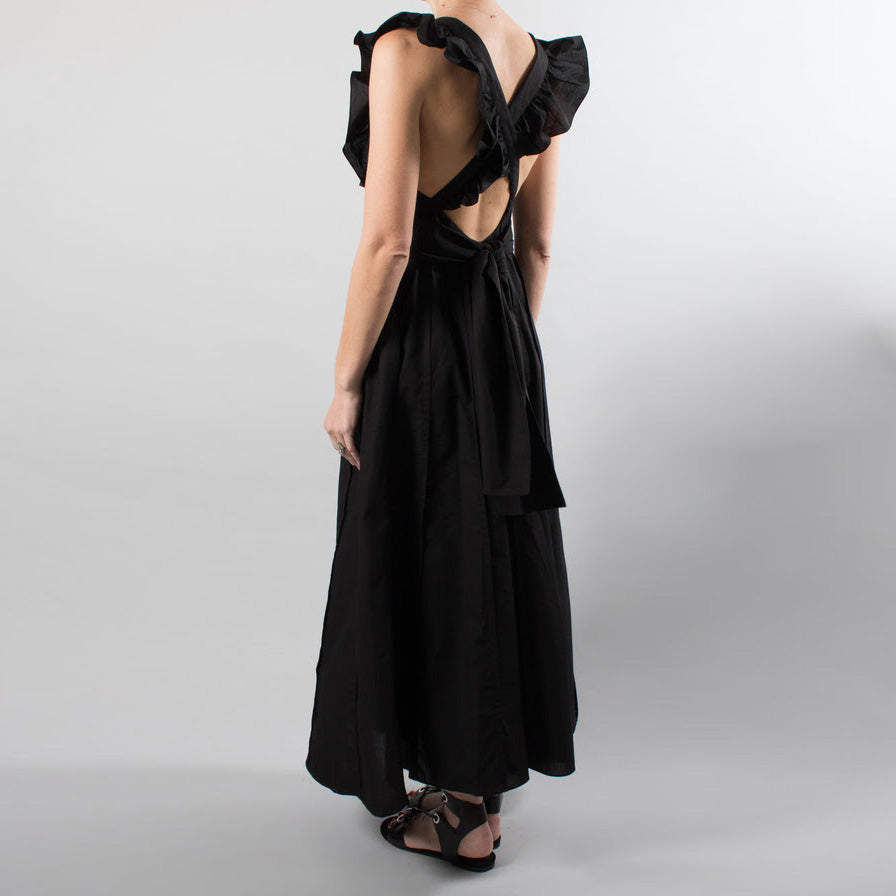 Three Graces Black Maxi Dress, size 10US/14UK.