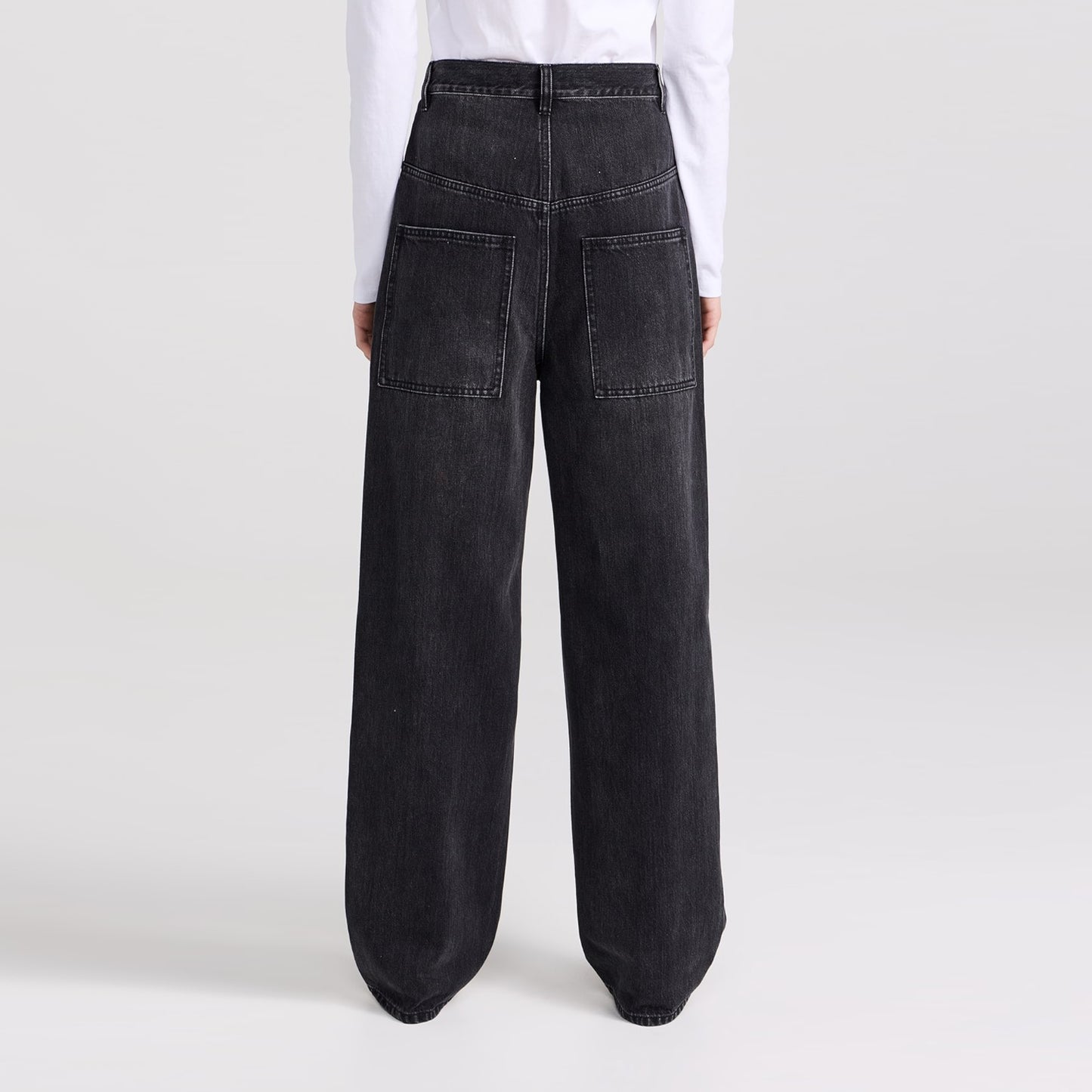 Tibi "Ryder" Jeans in Vintage Black, size 32