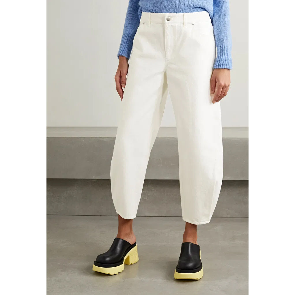 Tibi "Brancusi" Jeans in White, size 24