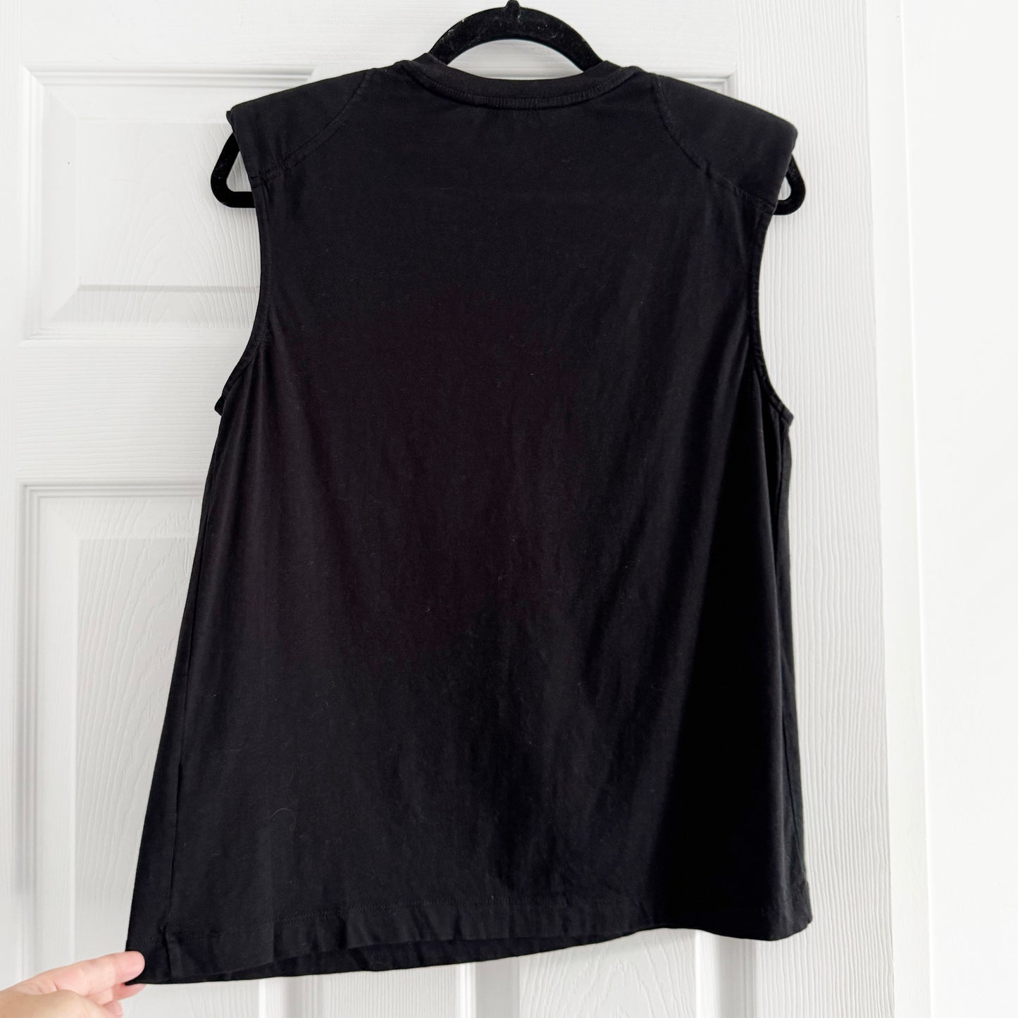 Débardeur sans manches noir Tibi, taille Large