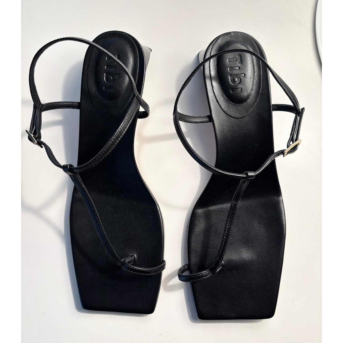 Tibi "Georgia" Sandals in Black, size 38.5